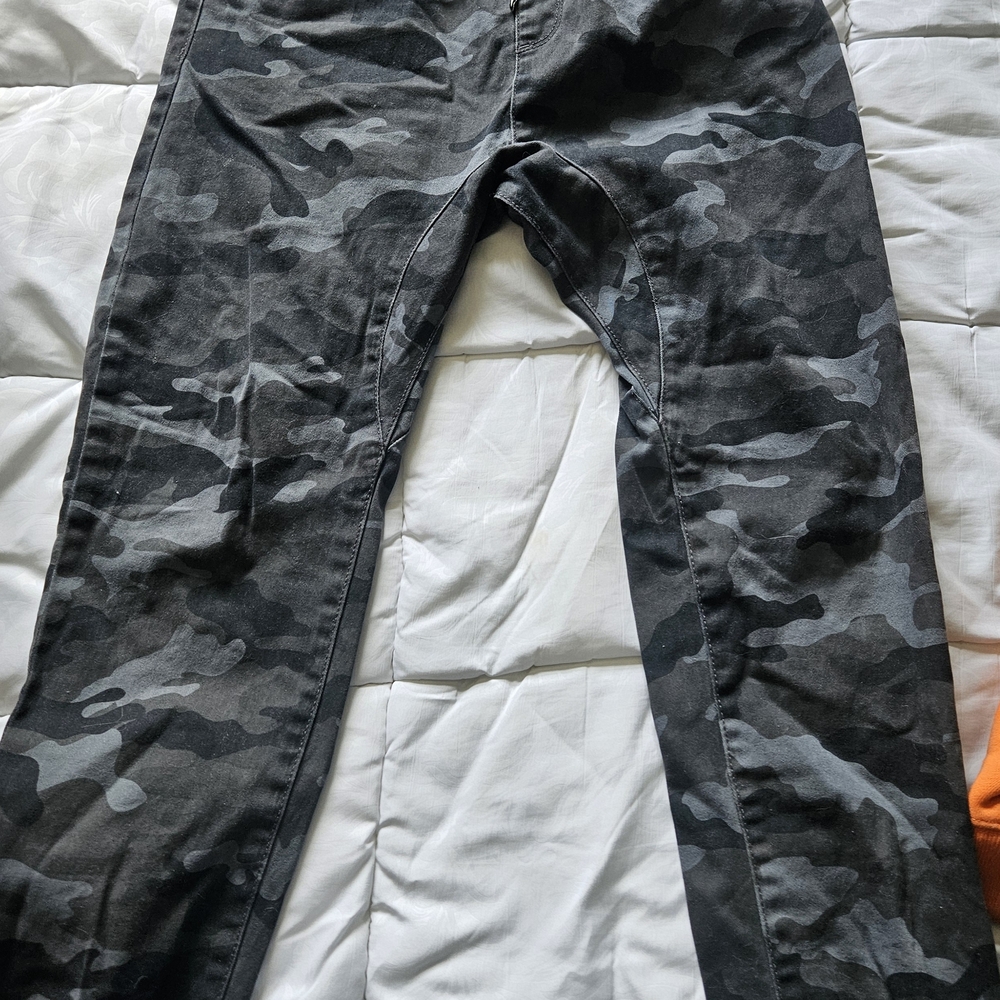 Zoo York Kids Camouflage Pants - Black and Gray